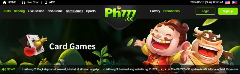 Find out about bookmaker PH777