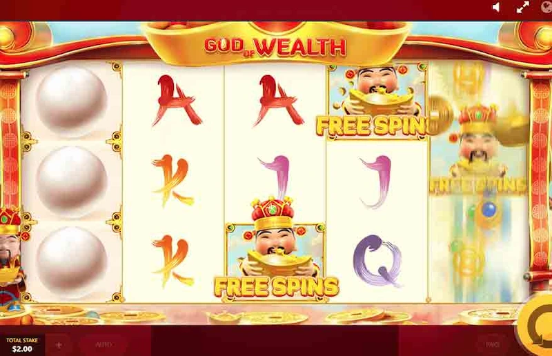 What makes God of Wealth Slot Special?